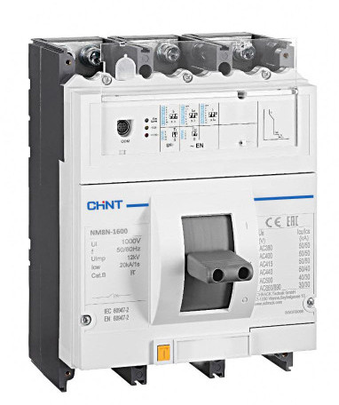 Силовой автоматический выключатель Chint NM8N-1600S EN 1250 3P
