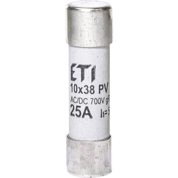 Запобіжник ETI 002625025 CH 10x38 gR-PV 25A 700V (50kA)