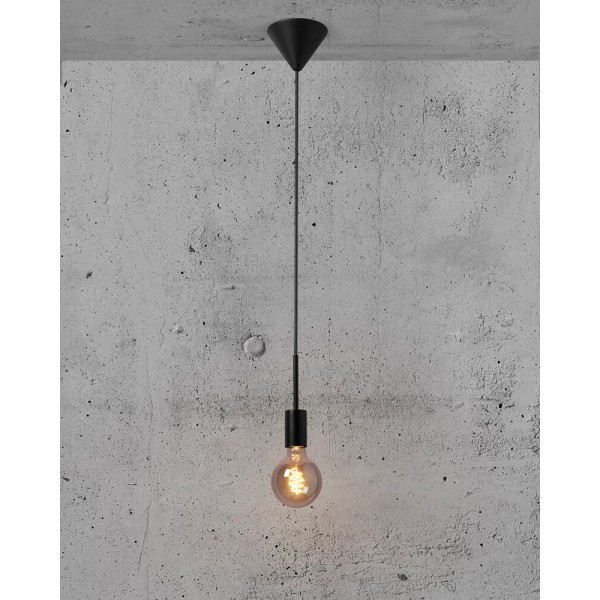 Подвесной светильник, люстра Nordlux 2112053003 Paco E27 1x40W IP20 черный - фото №2