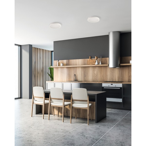 Вуличний світильник Kanlux 38380 Beno Eco LED 1x12W 3000K/4000K/6500K 1200/1300/1250Lm IP65 білий - фото №4