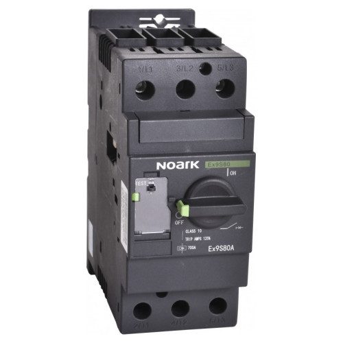 Автомат защиты двигателя NOARK Ex9S80A 40A EU 30-40A А расцепитель ТМ (113838)