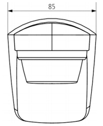Датчик руху Theben theLUXA S150 BK - фото №6