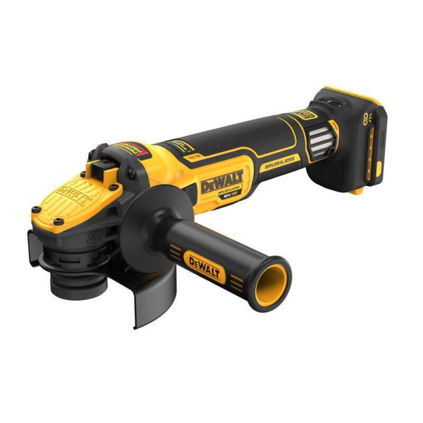 Угловая аккумуляторная бесщеточная шлифмашина DeWALT DCG409VSN XR Li-lon 18В Ø125мм 3000-9000об/мин