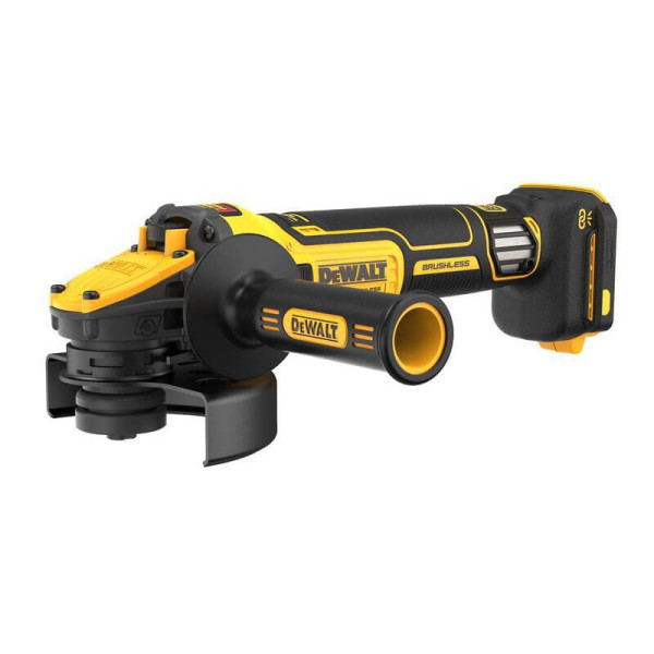 Угловая аккумуляторная бесщеточная шлифмашина DeWALT DCG409VSN XR Li-lon 18В Ø125мм 3000-9000об/мин - фото №1