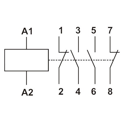 Магнитный пускатель Promfactor MCF3 20A 2NO 2NC 24В (MCF32022024) - фото №2