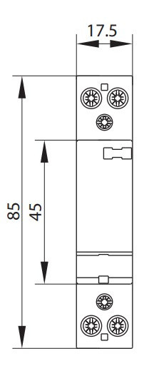 Контактор ETI 002464006 RD 20-11 (230V AC/DC) (AC1) - фото №2
