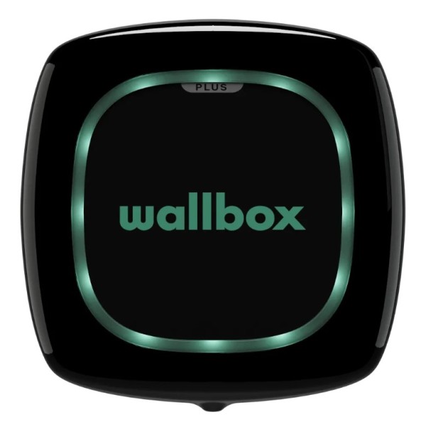 Зарядна станція Wallbox Pulsar Plus 22кВт Type 2 кабель 5м чорна (PLP1-0-2-4-9-002) - фото №1