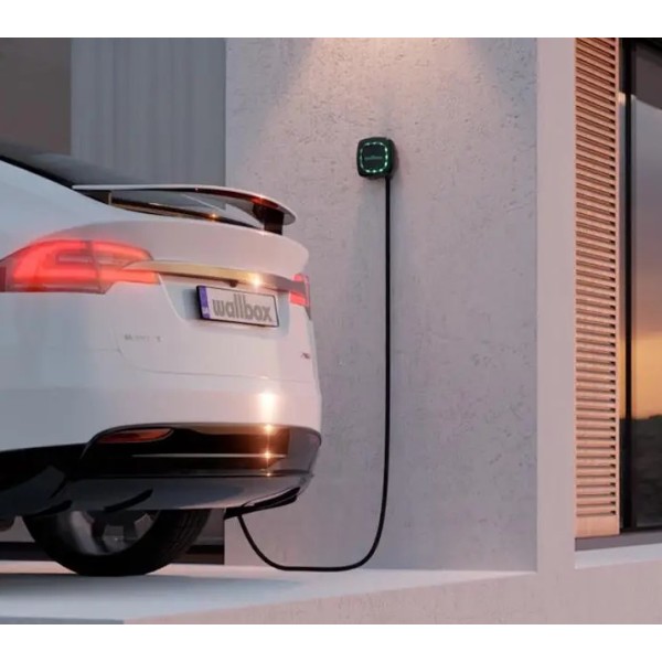 Зарядна станція Wallbox Pulsar Plus 22кВт Type 2 кабель 5м чорна (PLP1-0-2-4-9-002) - фото №9