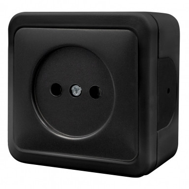 Накладна розетка NE-AD MULTIMA 92-53-02 чорна