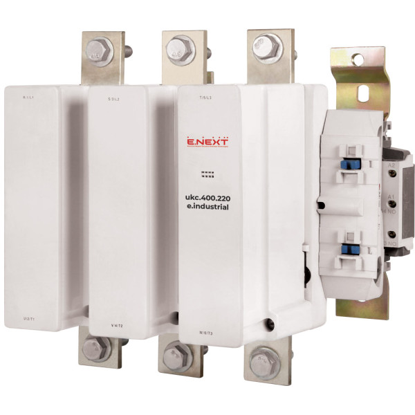 Контактор e.industrial.ukc.400.220, 400А, 220В, no E-Next