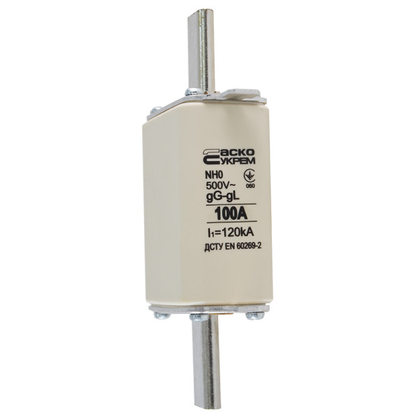 Запобіжник Аско-Укрем NH0 100A gG (A0050010024) - фото №3