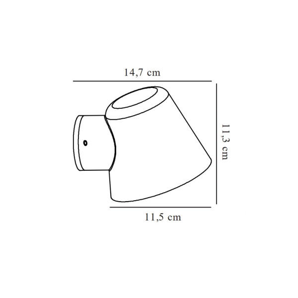 Вуличний світильник Nordlux 2019131010 Aleria GU10 1x35W IP44 сірий - фото №3