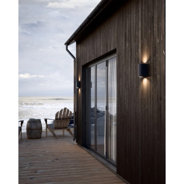 Вуличний світильник Nordlux 49721203 Canto GU10 2x28W IP44 чорний - фото №1