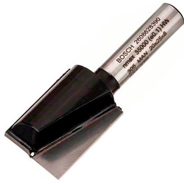 Пазовая фреза Bosch Std S8/D20/L25