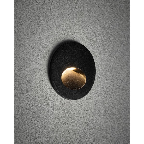 Светильник для подсветки лестницы/коридора Nowodvorski 11530 Ava LED 1x3W 3000K 40Lm IP54 черный - фото №1