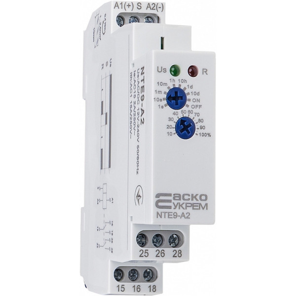 Реле часу Аско-Укрем NTE9-A2 DPDT (A0010240002)