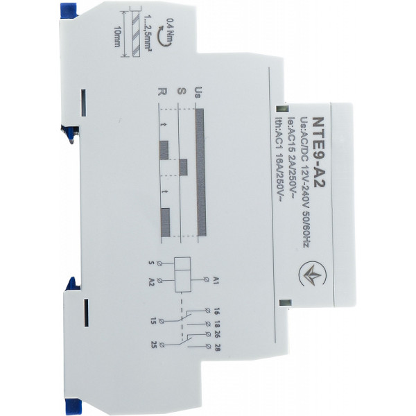 Реле часу Аско-Укрем NTE9-A2 DPDT (A0010240002) - фото №3