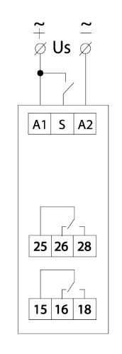 Реле часу Аско-Укрем NTE9-A2 DPDT (A0010240002) - фото №4