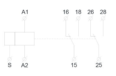 Реле часу Аско-Укрем NTE9-A2 DPDT (A0010240002) - фото №5