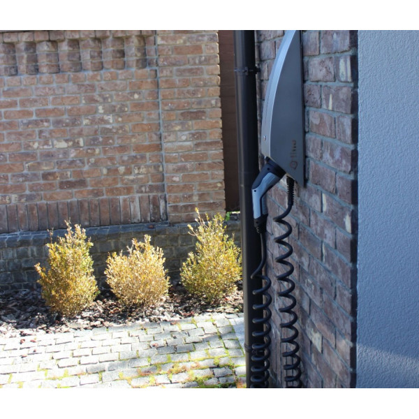 Зарядна станція для електромобілів E-line 11кВт 16A 3-фазы Type 2 S station (S2-316) - фото №4