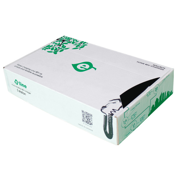 Зарядна станція для електромобілів E-line 11кВт 16A 3-фазы Type 2 S station (S2-316) - фото №5