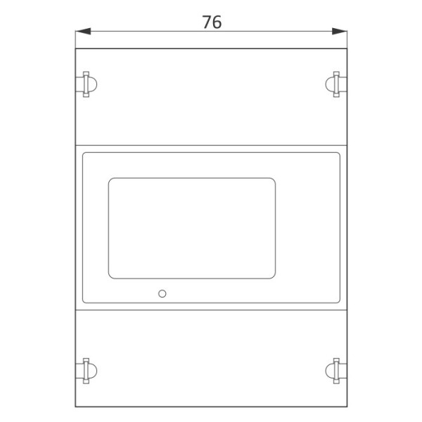 Счетчик электроэнергии F&F LE-03MW-CT 3х230/400В 81А - фото №2