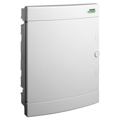 Модульний щиток NOARK PNF 24W білі дверцята 2x12м IP40 (101520)