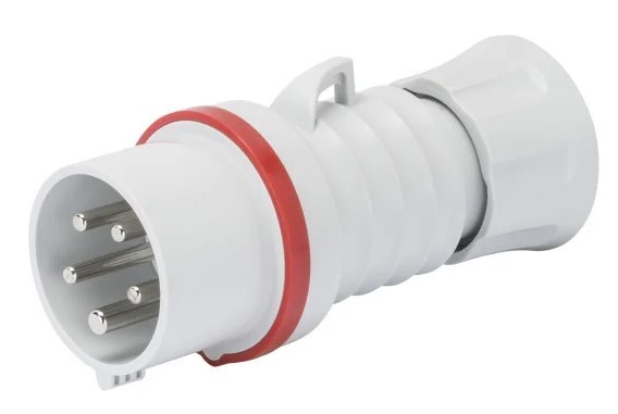 Переносная вилка GEWISS IP44 3P+E 32A 400В (GW60019H)