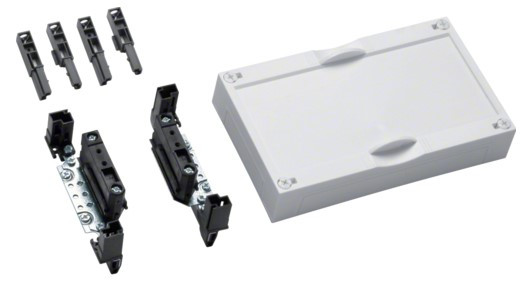 Блок Univers для шин мідних шин 60мм Hager 150x250мм