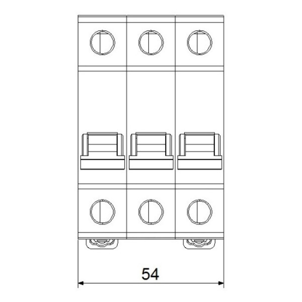 Вимикач навантаження Schrack AZ200223 125А 3P - фото №6