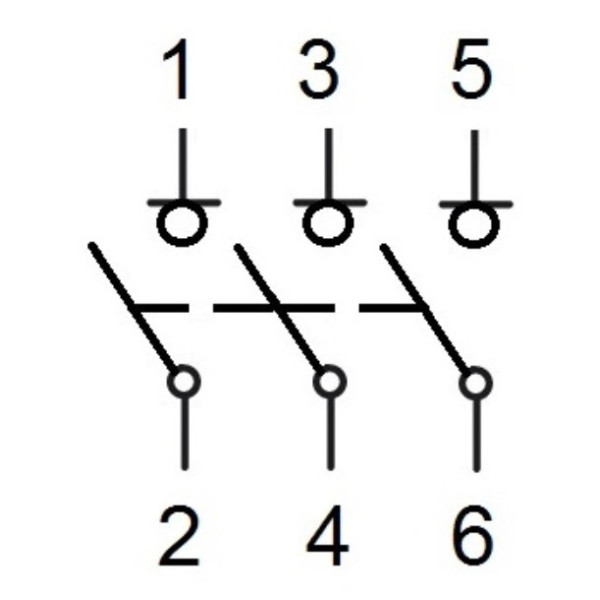 Вимикач навантаження Schrack AZ200223 125А 3P - фото №7