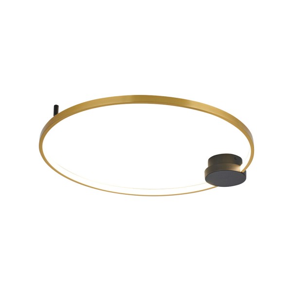 Люстра Reality 641101-30 Condida Led 1x24W 3000/3500/4000K 1920Lm IP20 Gold - фото №1