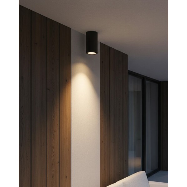 Уличный светильник Azzardo AZ6075 Rotor E27 1x20W IP65 черный - фото №1