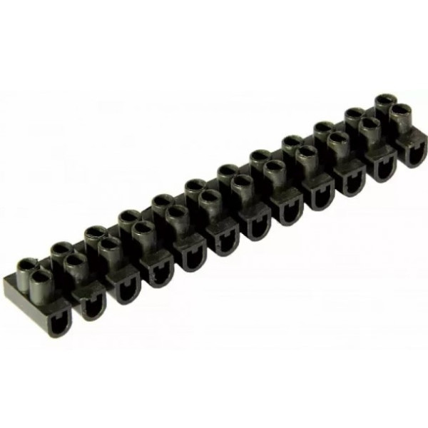 Клеммная колодка E.Next e.tc.stand.12.25.black делимая 60А черная (s016021)