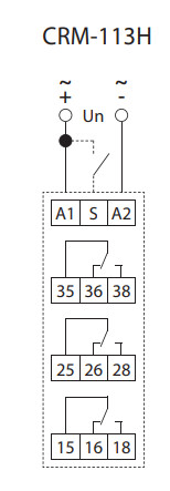 Багатофункціональне реле часу Elko-Ep CRM-113H/UNI - фото №2