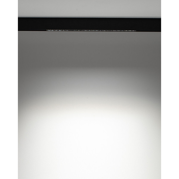 Магнитный трековый светильник Nowodvorski 10643 LVM Focus LED 1x15W 4000K 1400Lm IP20 черный - фото №2