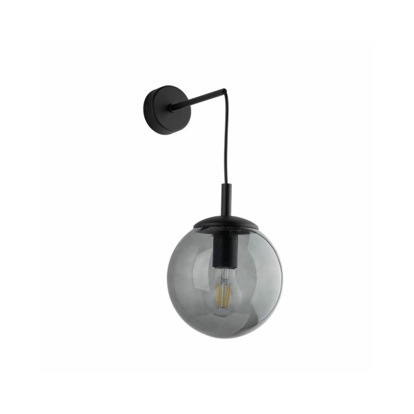 Бра, настенный светильник Tk Lighting 5386 Esme E27 1x15W IP20 Bk