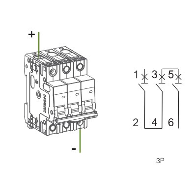 Автоматический выключатель NOARK Ex9B125 3P C50A 50А 25кА C (102789) - фото №2