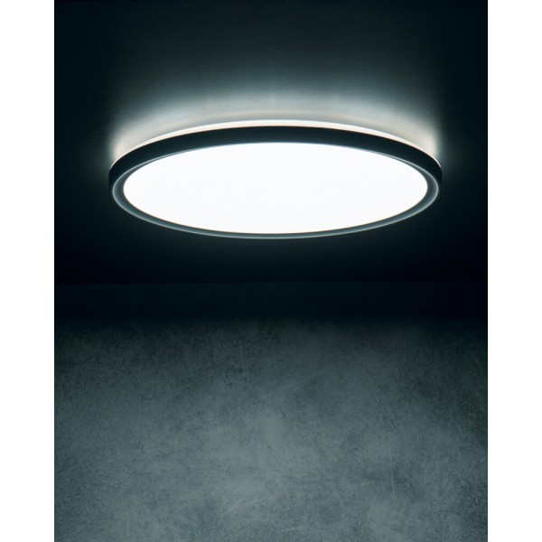 Потолочный светильник Kanlux 31517 Azpo LED 1x22W 3000K/4000K/6000K 2700Lm IP54 черный - фото №4