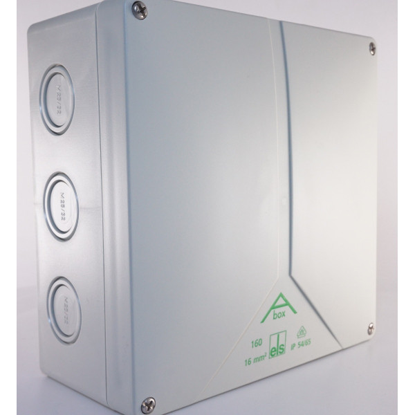 Коробка клеммная Spelsberg Abox 160 (180x180x91мм) (sp81641001) IP65 с клеммником - фото №5