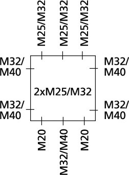 Коробка клеммная Spelsberg Abox 160 (180x180x91мм) (sp81641001) IP65 с клеммником - фото №9