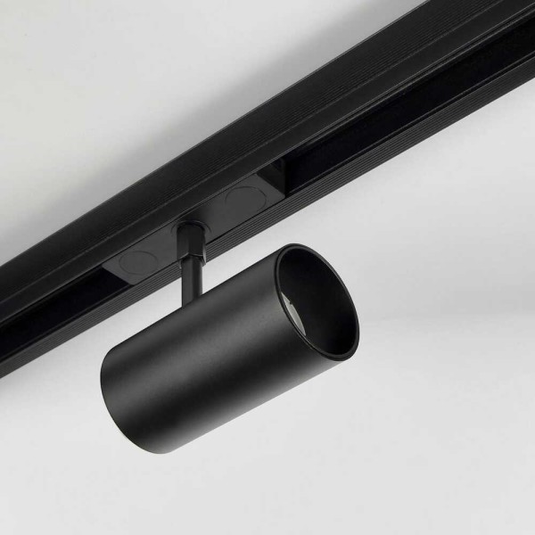 Магнітний трековий світильник UST-M 20W 4000K 48V IP20 чорний Violux ( 320107 ) - фото №3