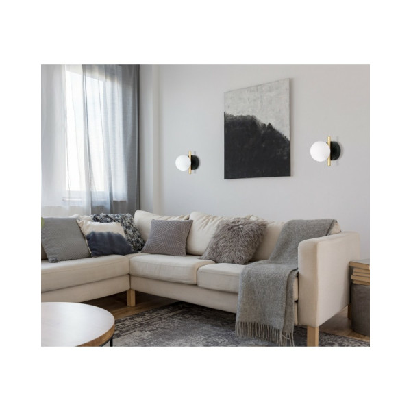 Бра, настінний світильник Italux WL-5622-1-BK-W Reverso G9 1x25W IP20 Bl - фото №1