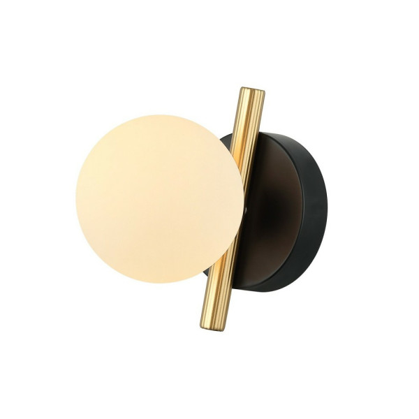 Бра, настінний світильник Italux WL-5622-1-BK-W Reverso G9 1x25W IP20 Bl - фото №2