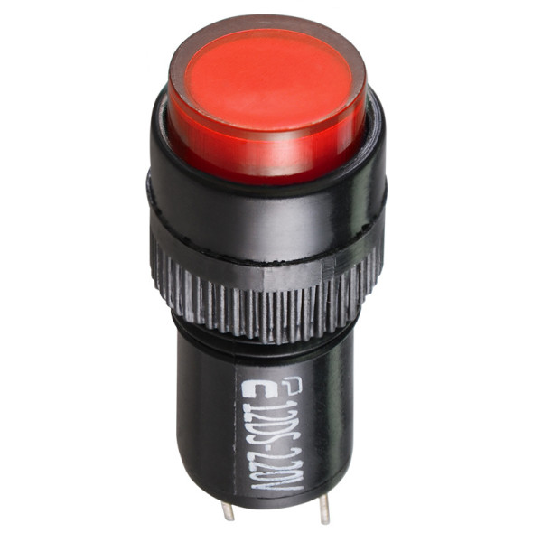 Сигнальна арматура Аско-Укрем AD22E-12DS 220В АС червона (A0140030188) - фото №1