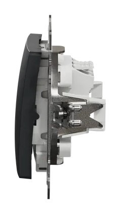 Перехресний перемикач Schneider Electric Sedna Design & Elements з підсвіткою чорний SDD114107L - фото №3