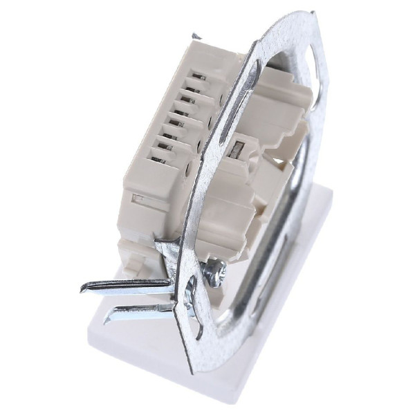 Розетка UAE 8(4)-полюсна, кат.3 (механізм) Berker - фото №6