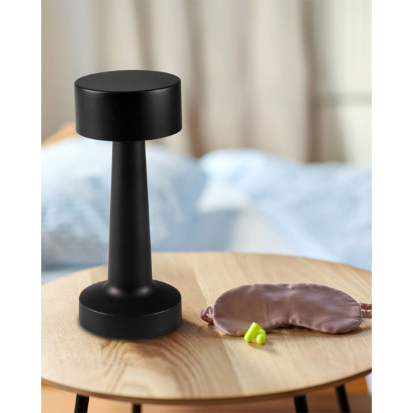 Настольная лампа с аккумулятором Goldlux 327512 Simply LED 2700K+4000K+6500K IP20 серебряная - фото №1