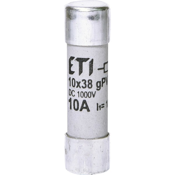 Запобіжник ETI 002625105 CH 10x38 gPV 10A 1000V (10kA) UL