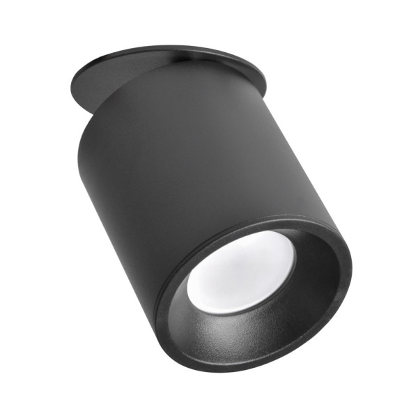 Точечный светильник Goldlux 314192 Haron GU10 1x10W IP20 BK